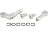 Trickstuff Beta Kevlar Leitungsanschlussset Winkel / Banjo 5, Grau, one_size