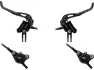 Trickstuff Piccola Carbon v+h Set Scheibenbremse Postmount, Schwarz, Satz (VR + HR)