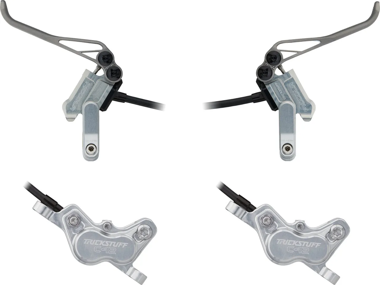 Trickstuff Piccola HD Titan v+h Set Scheibenbremse, Grau
