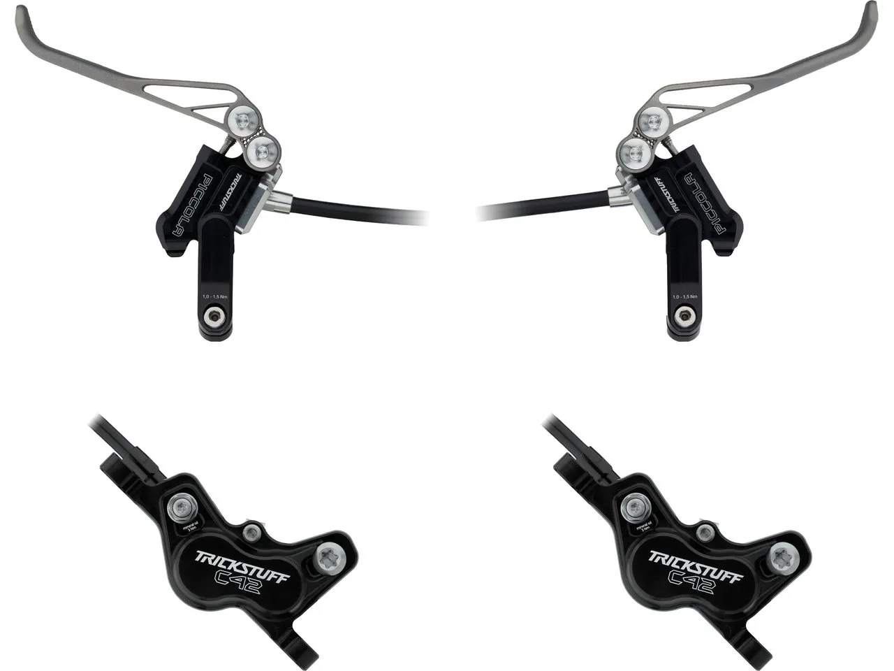 Trickstuff Piccola HD Titan v+h Set Scheibenbremse, Schwarz