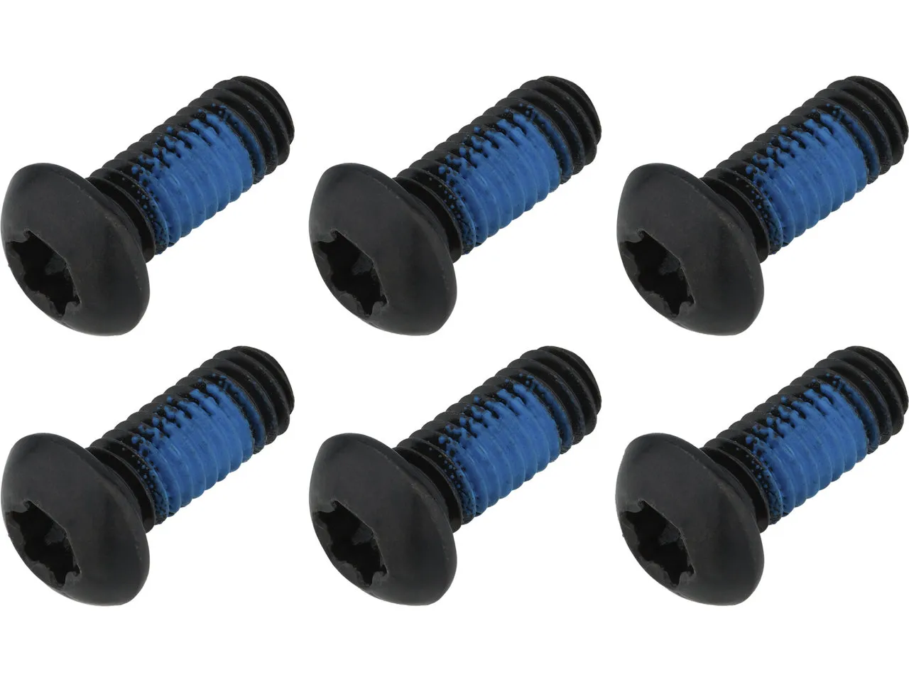 Trickstuff Stahl Befestigungsschrauben für Bremsscheiben 6 Stk., Schwarz, M5 x 10.5 Trickstuff Stahl Befestigungsschrauben für Bremsscheiben 6 Stk., Schwarz, M5 x 10.5
