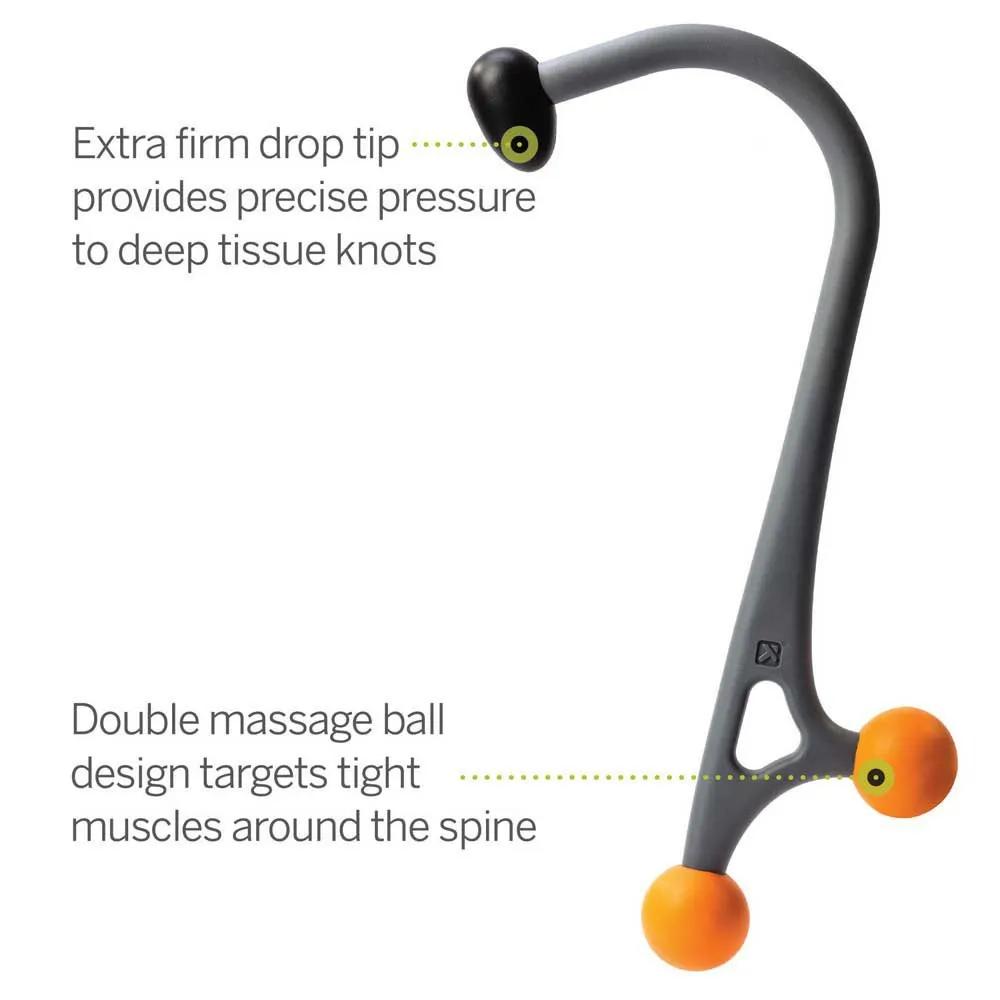 TriggerPoint Acucurve Rohr-massagegerät, Grey / orange, One Size TriggerPoint Acucurve Rohr-massagegerät, Grey / orange, One Size