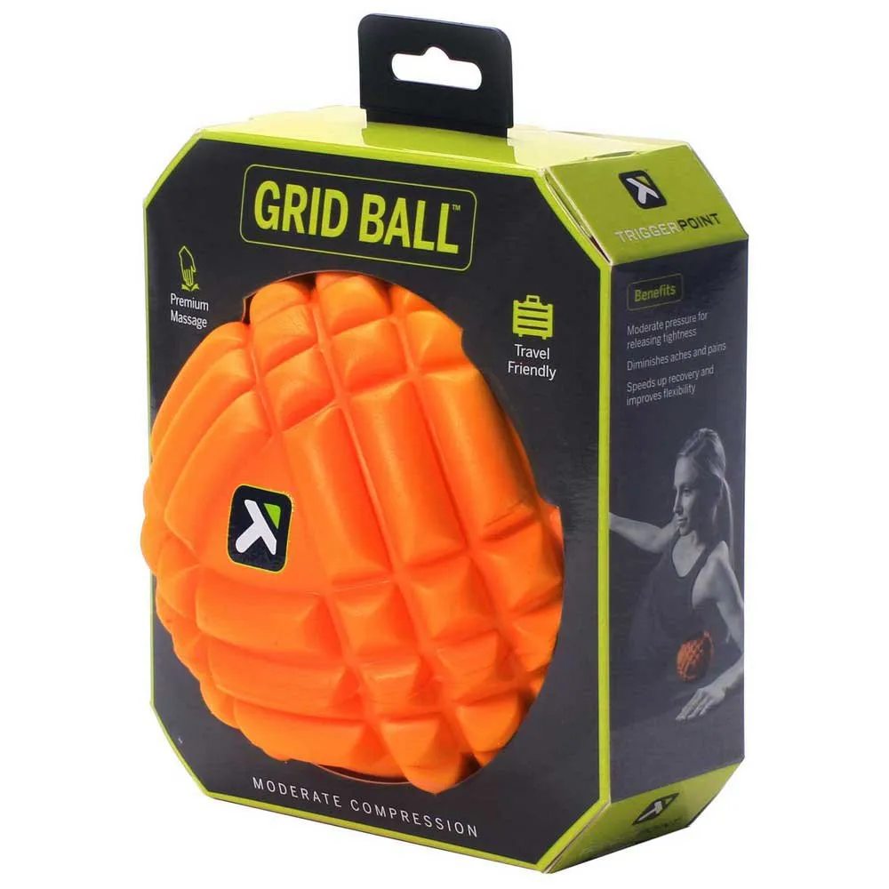 TriggerPoint The Grid ® Massageball, Orange, 12.7cm TriggerPoint The Grid ® Massageball, Orange, 12.7cm