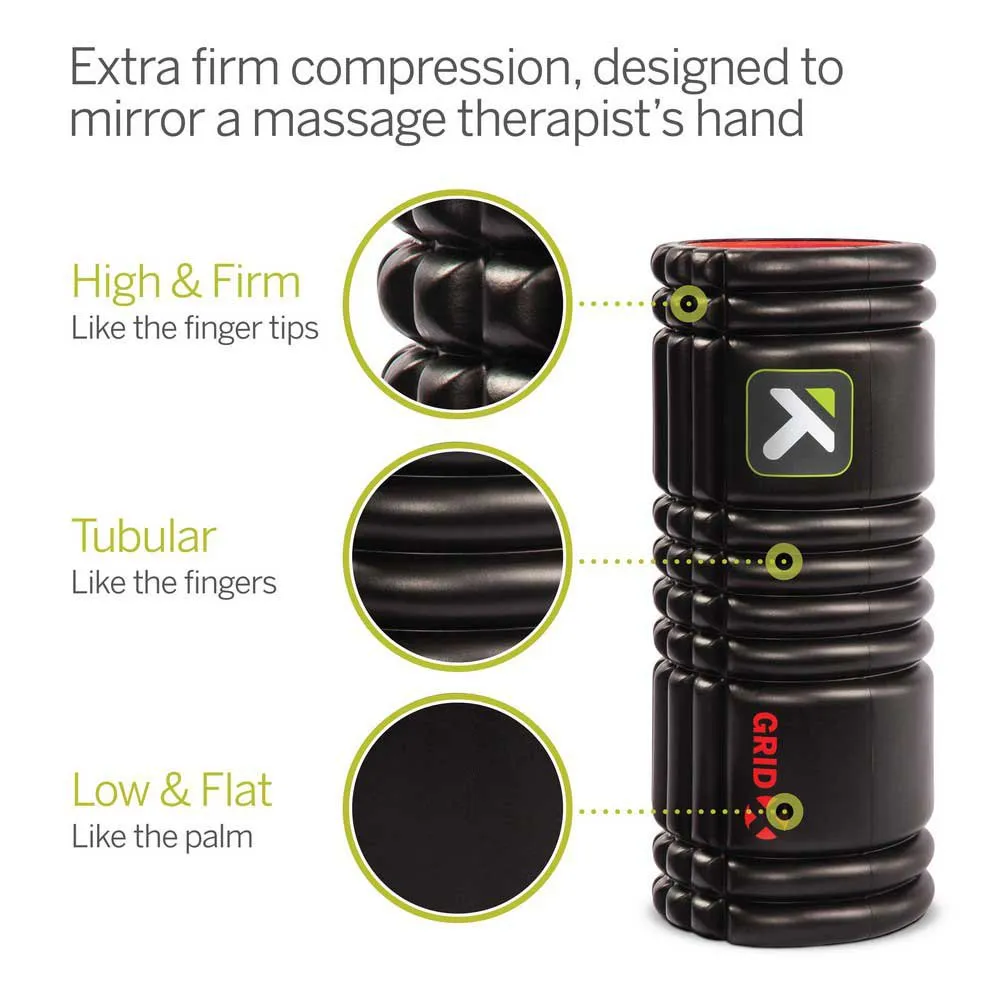 TriggerPoint The Grid X Massage-roller, Black / red, 33cm TriggerPoint The Grid X Massage-roller, Black / red, 33cm