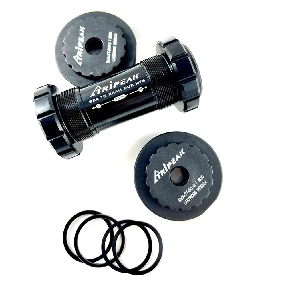 Tripeak Bsa Sram Dub Threaded Tretlager, Black, 73mm Tripeak Bsa Sram Dub Threaded Tretlager, Black, 73mm