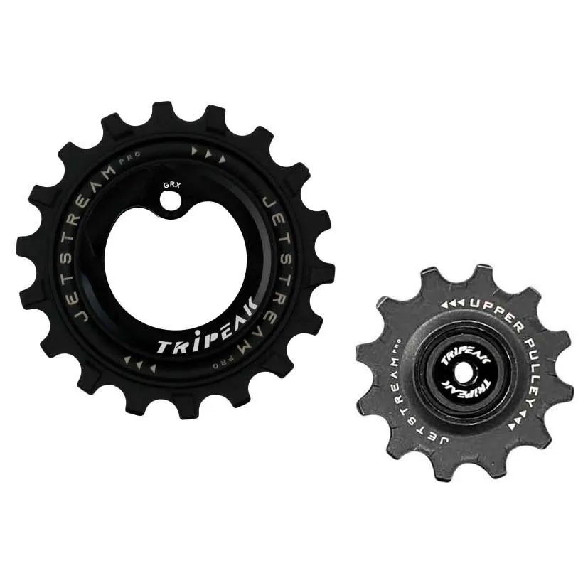 Tripeak Grx Rd-rx810/815 Full Ceramic Fahrrad-schaltröllchensatz, Black, 11-18t Tripeak Grx Rd-rx810/815 Full Ceramic Fahrrad-schaltröllchensatz, Black, 11-18t