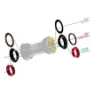 Tripeak Ita Shimano/sram Dub/rotor 3d+ Steel Lagerschalen, Black, 68mm