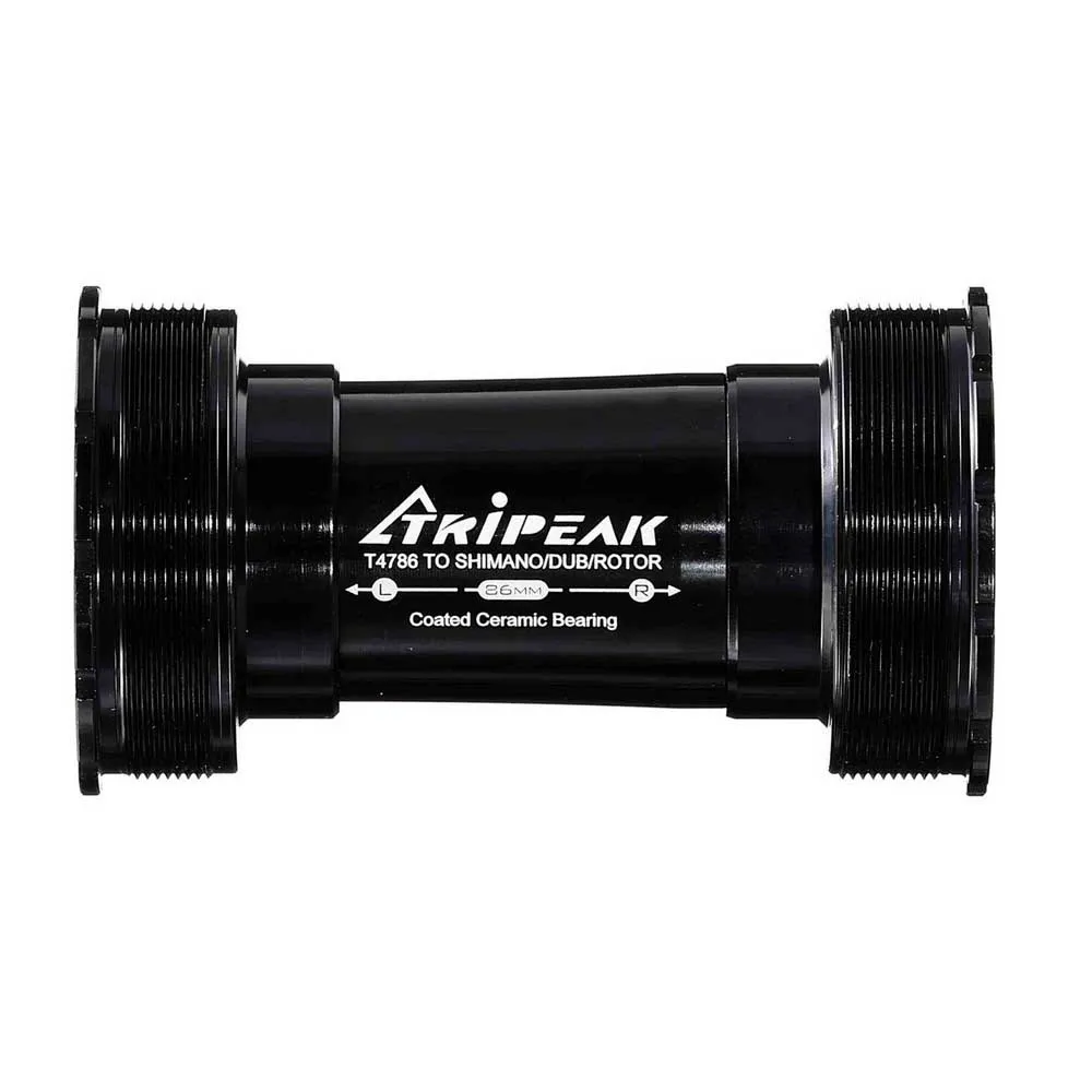 Tripeak Jetstream Pro T47/sh/sram Dub/rotor 3d Ceramic Lagerschalen, Black / black, 85.5mm Tripeak Jetstream Pro T47/sh/sram Dub/rotor 3d Ceramic Lagerschalen, Black / black, 85.5mm