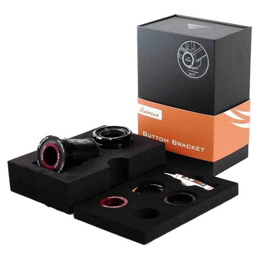 Tripeak Jetstream Pro T47/sh/sram Dub/rotor 3d Ceramic Lagerschalen, Black / black, 85.5mm Tripeak Jetstream Pro T47/sh/sram Dub/rotor 3d Ceramic Lagerschalen, Black / black, 85.5mm
