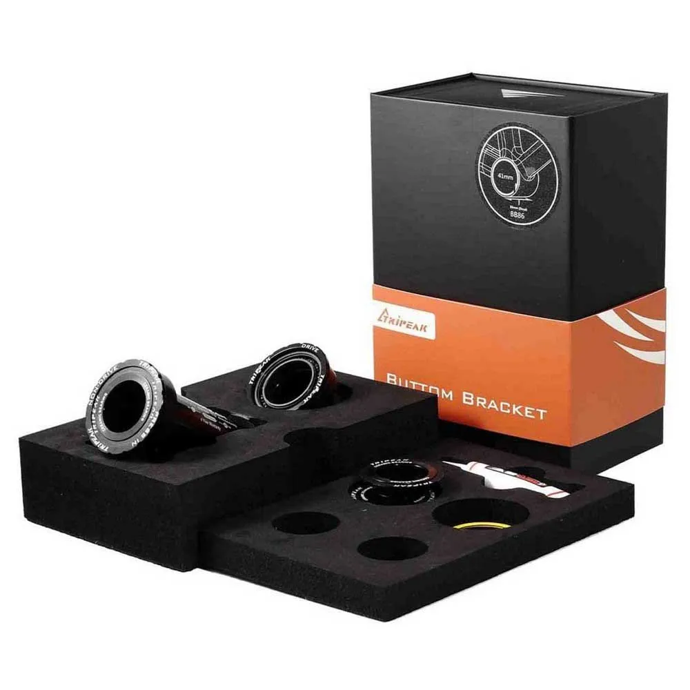 Tripeak Jetstream Pro Twistfit 41 Mm/bb86 Shimano 24 Mm Ceramic Lagerschalen, Black, 86mm Tripeak Jetstream Pro Twistfit 41 Mm/bb86 Shimano 24 Mm Ceramic Lagerschalen, Black, 86mm