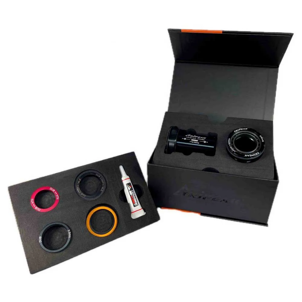 Tripeak Jetstream Pro Twistfit 46 Mm/bb386 Sh/sram Dub/rotor 3d Ceramic Lagerschalen, Black, 86mm Tripeak Jetstream Pro Twistfit 46 Mm/bb386 Sh/sram Dub/rotor 3d Ceramic Lagerschalen, Black, 86mm