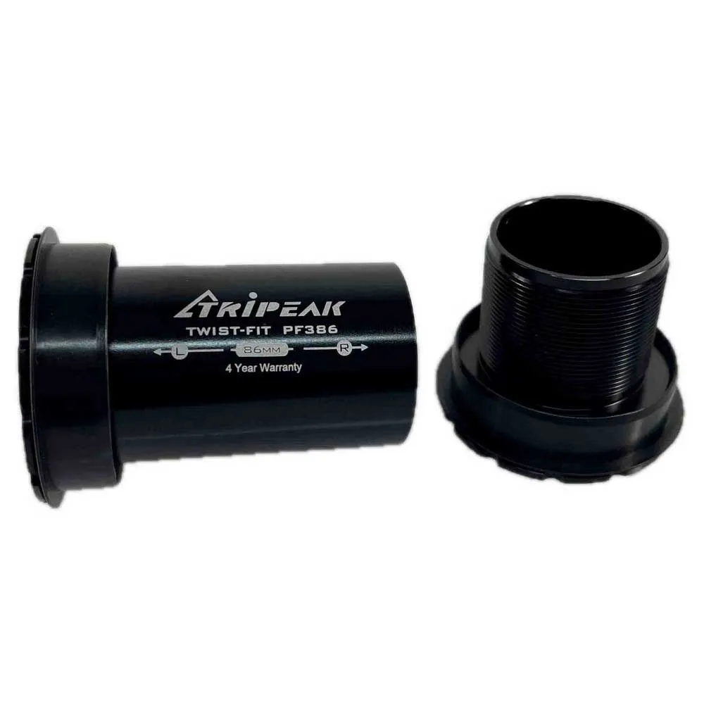 Tripeak Jetstream Pro Twistfit 46 Mm/bb386 Sh/sram Dub/rotor 3d Ceramic Lagerschalen, Black, 86mm Tripeak Jetstream Pro Twistfit 46 Mm/bb386 Sh/sram Dub/rotor 3d Ceramic Lagerschalen, Black, 86mm