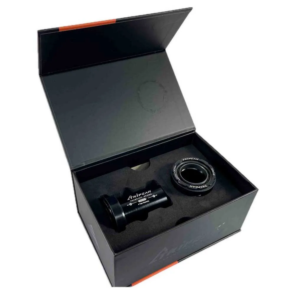 Tripeak Jetstream Pro Twistfit 46 Mm/bb386 Sh/sram Dub/rotor 3d Ceramic Lagerschalen, Black, 86mm Tripeak Jetstream Pro Twistfit 46 Mm/bb386 Sh/sram Dub/rotor 3d Ceramic Lagerschalen, Black, 86mm