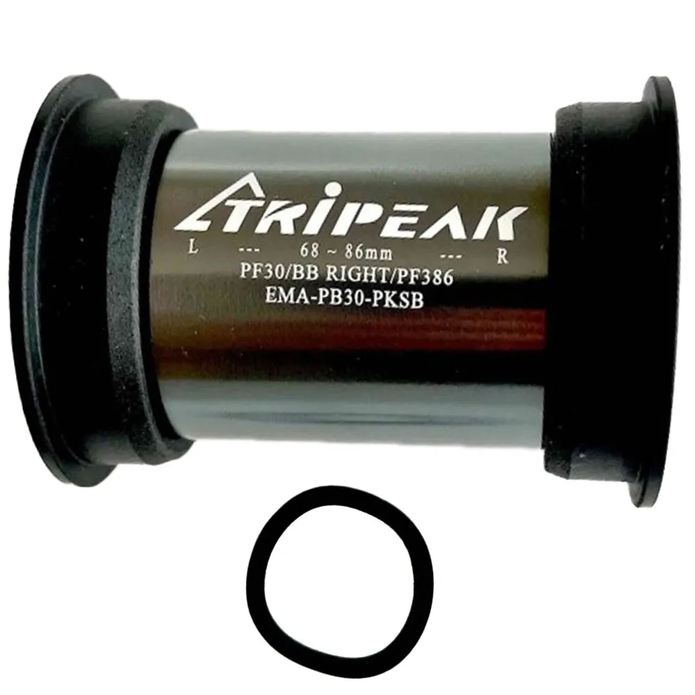 Tripeak Pf30/bb386 Fsa386/rotor 3d Tretlager, Black, 68/73mm Tripeak Pf30/bb386 Fsa386/rotor 3d Tretlager, Black, 68/73mm