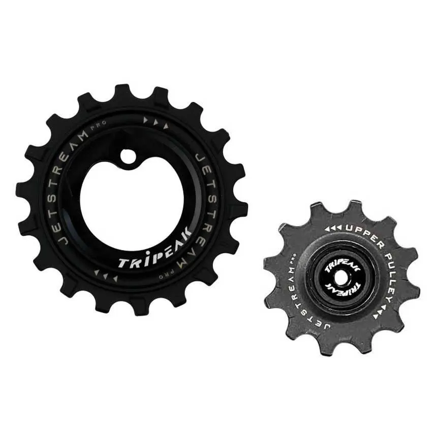 Tripeak Sram Mtb Eagle Full Ceramic Fahrrad-schaltröllchensatz, Black, 12-18t
