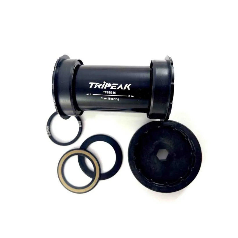 Tripeak Tf Bb386 Shimano/sram/rotor Lagerschalen, Black, 86mm Tripeak Tf Bb386 Shimano/sram/rotor Lagerschalen, Black, 86mm