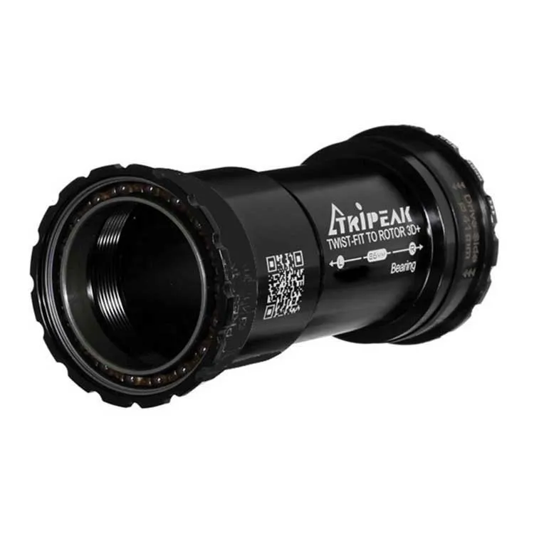 Tripeak Twist Fitt Bb86 Rotor 3d Steel Lagerschalen, Black, 86/92mm Tripeak Twist Fitt Bb86 Rotor 3d Steel Lagerschalen, Black, 86/92mm
