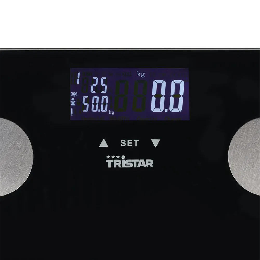 Tristar Wg-2442 Waage, Black / glass, One Size Tristar Wg-2442 Waage, Black / glass, One Size