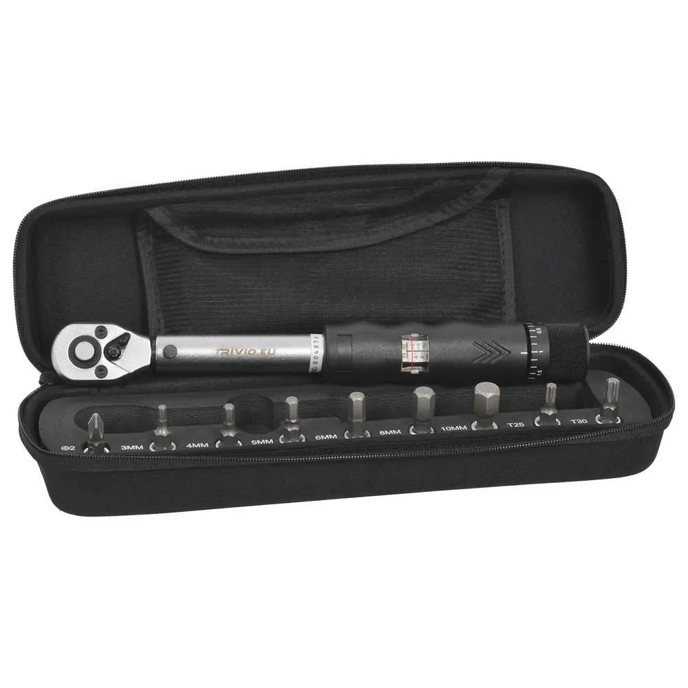 Trivio 2-14nm Drehmomentschlüsselsatz, Black, One Size Trivio 2-14nm Drehmomentschlüsselsatz, Black, One Size