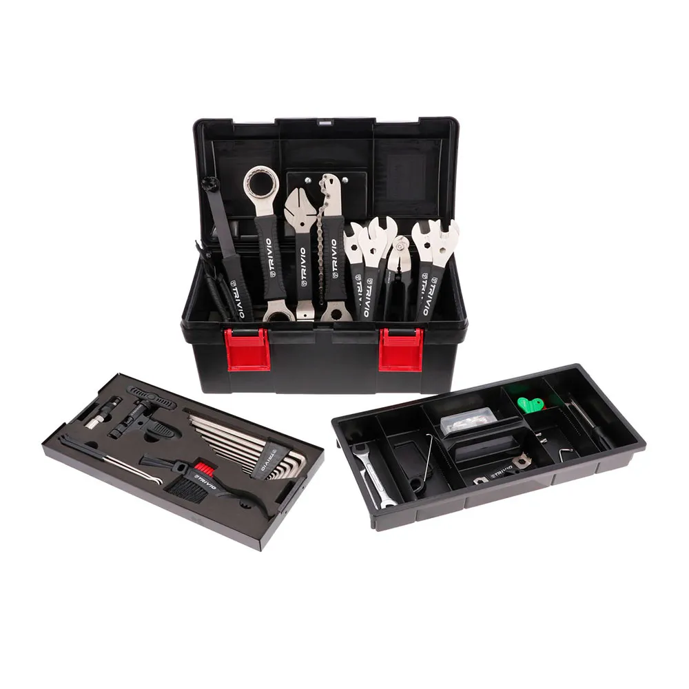Trivio Advanced V2 Werkzeugkasten, Black, One Size Trivio Advanced V2 Werkzeugkasten, Black, One Size
