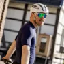 Trivio Hyperion Sonnenbrille, White, Mirror Green/CAT3