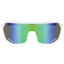 Trivio Hyperion Sonnenbrille, White, Mirror Green/CAT3