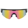 Trivio Octo Sonnenbrille, Black, Revo Pink Mirror/CAT3