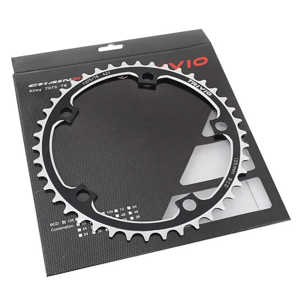 Trivio Road 135 Bcd Kettenblatt, Black, 42t Trivio Road 135 Bcd Kettenblatt, Black, 42t