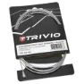 Trivio Road Stainless Bremskabel 20 Einheiten, Silver, 1.5 x 2000mm