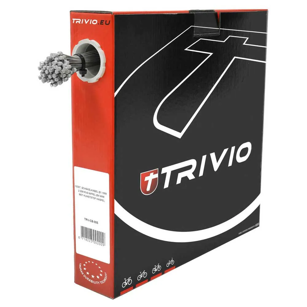 Trivio Stainless Schaltzug 100 Einheiten, Silver, 1.1 x 2250mm Trivio Stainless Schaltzug 100 Einheiten, Silver, 1.1 x 2250mm
