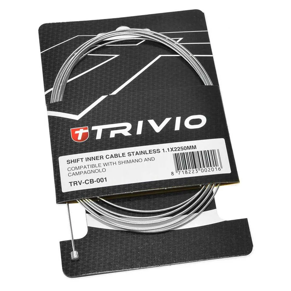 Trivio Stainless Schaltzug 20 Einheiten, Silver, 1.1 x 2250mm Trivio Stainless Schaltzug 20 Einheiten, Silver, 1.1 x 2250mm