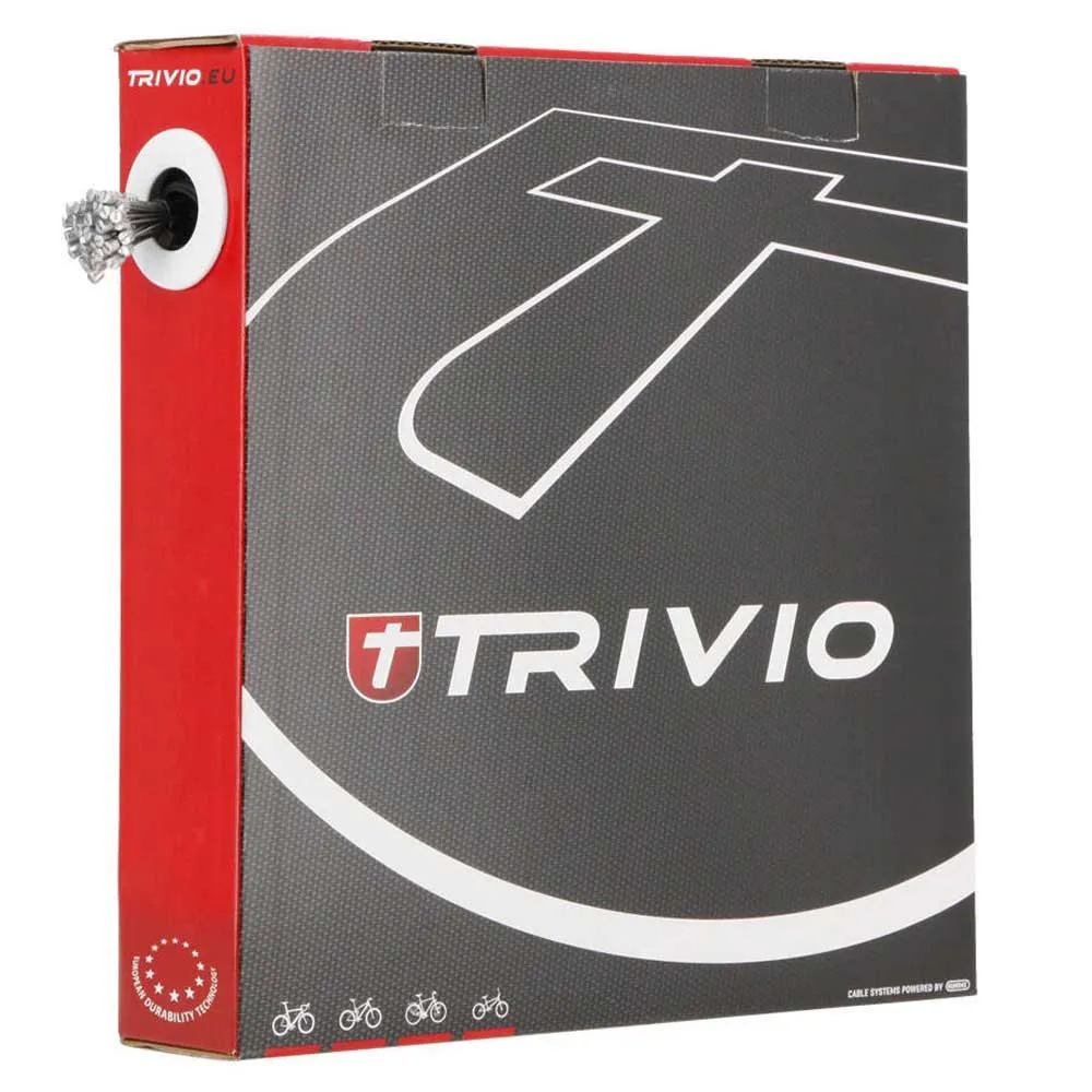 Trivio Stainless Steel Slick Schaltzug 50 Einheiten, Silver, 1.1 x 2250mm Trivio Stainless Steel Slick Schaltzug 50 Einheiten, Silver, 1.1 x 2250mm