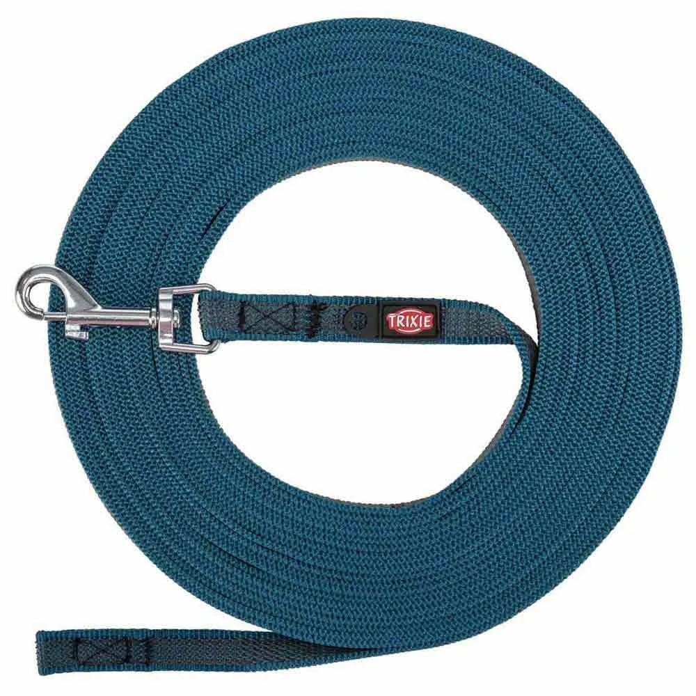 Trixie 15 Mm Führleine, Petrol blue, 15m Trixie 15 Mm Führleine, Petrol blue, 15m