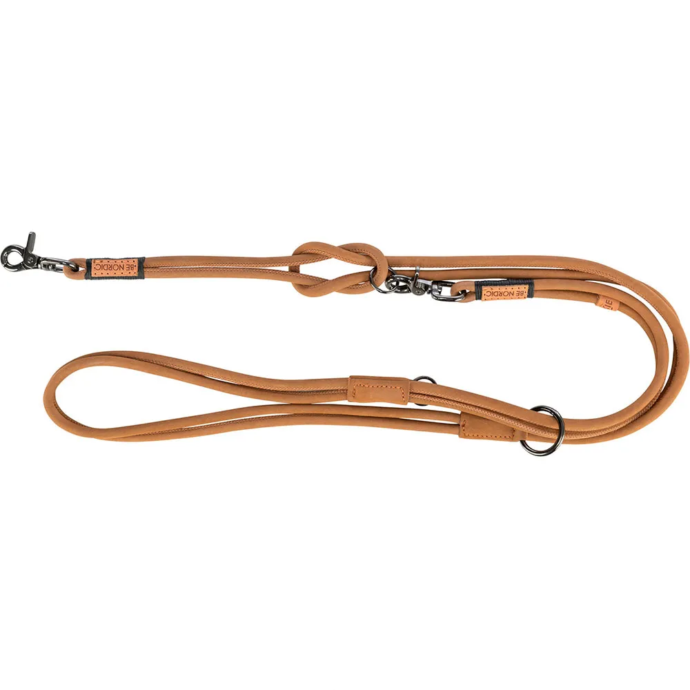Trixie Be Nordic Leather 8 Mm Führleine, Brown, XS/L Trixie Be Nordic Leather 8 Mm Führleine, Brown, XS/L