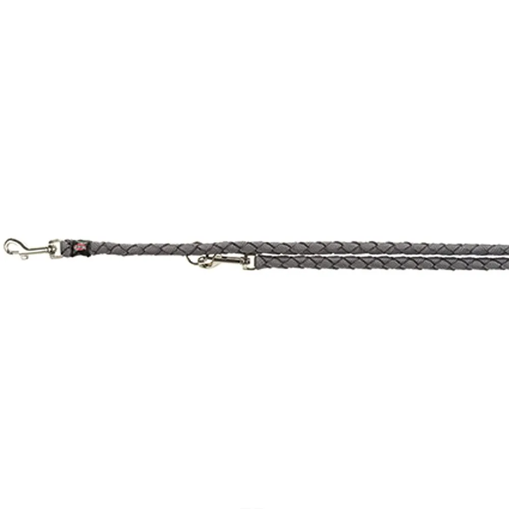 Trixie Cavo Adjustable Leash Führleine, Graphite, L–XL Trixie Cavo Adjustable Leash Führleine, Graphite, L–XL