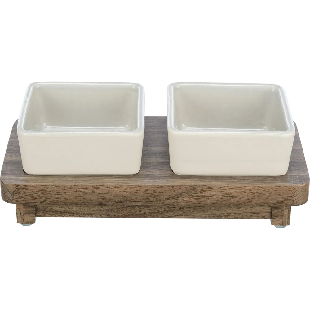 Trixie Citystyle 400ml Schüssel, Grey / brown, One Size Trixie Citystyle 400ml Schüssel, Grey / brown, One Size