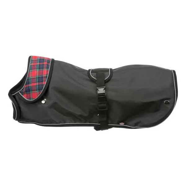 Trixie Hermy 2 In 1 Hundejacke, Black / red, 28cm