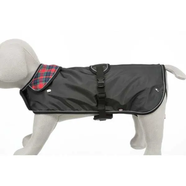 Trixie Hermy 2 In 1 Hundejacke, Black / red, 28cm