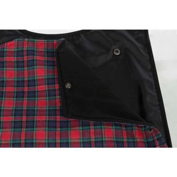Trixie Hermy 2 In 1 Hundejacke, Black / red, 28cm