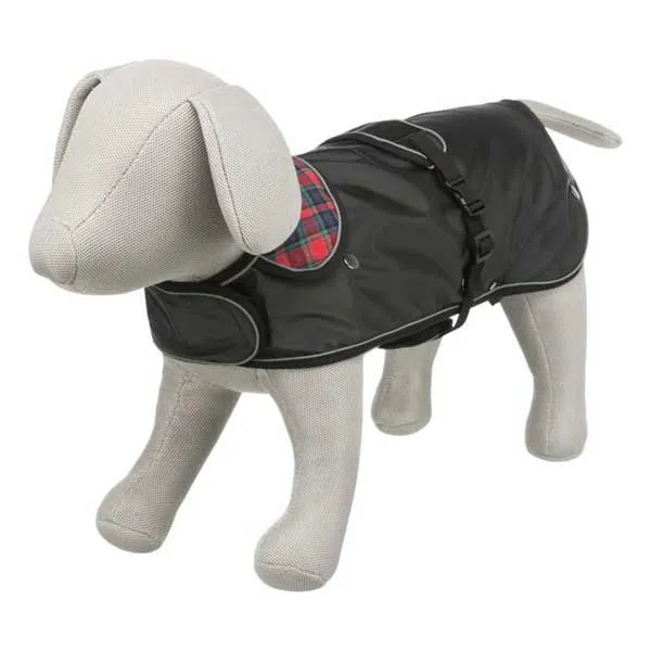 Trixie Hermy 2 In 1 Hundejacke, Black / red, 28cm