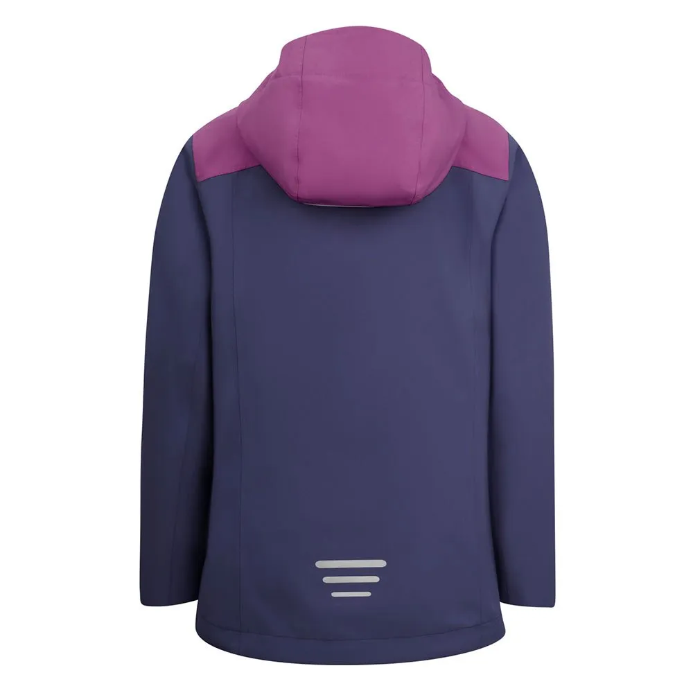 Trollkids Bergen Jacke Refurbished, Violet blue / mallow pink, 128cm