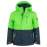 Bright green / navy