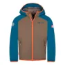 Mocca brown / atlantic blue / glow orange