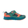 Atlantic blue / dark navy / glow orange