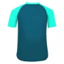 Trollkids Kvalvika Kurzarm-t-shirt, Dark mint / petrol