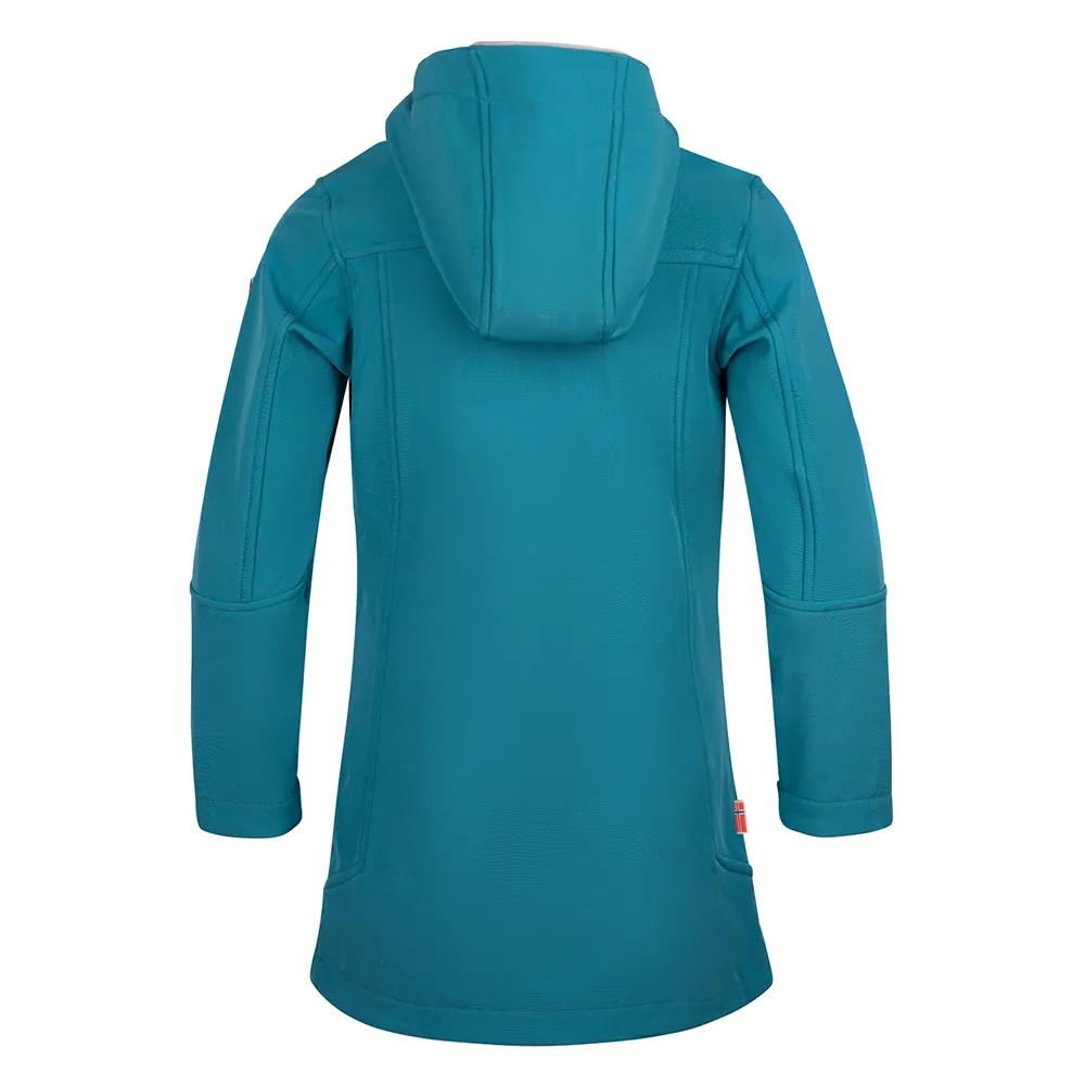 Trollkids Lillesand Coat Jacke Refurbished, Teal / aqua, 116cm Trollkids Lillesand Coat Jacke Refurbished, Teal / aqua, 116cm