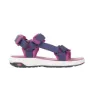 Violet blue / navy / mallow pink
