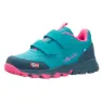 Dark turquoise / light magenta