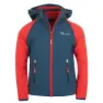 Bright red / mystic blue