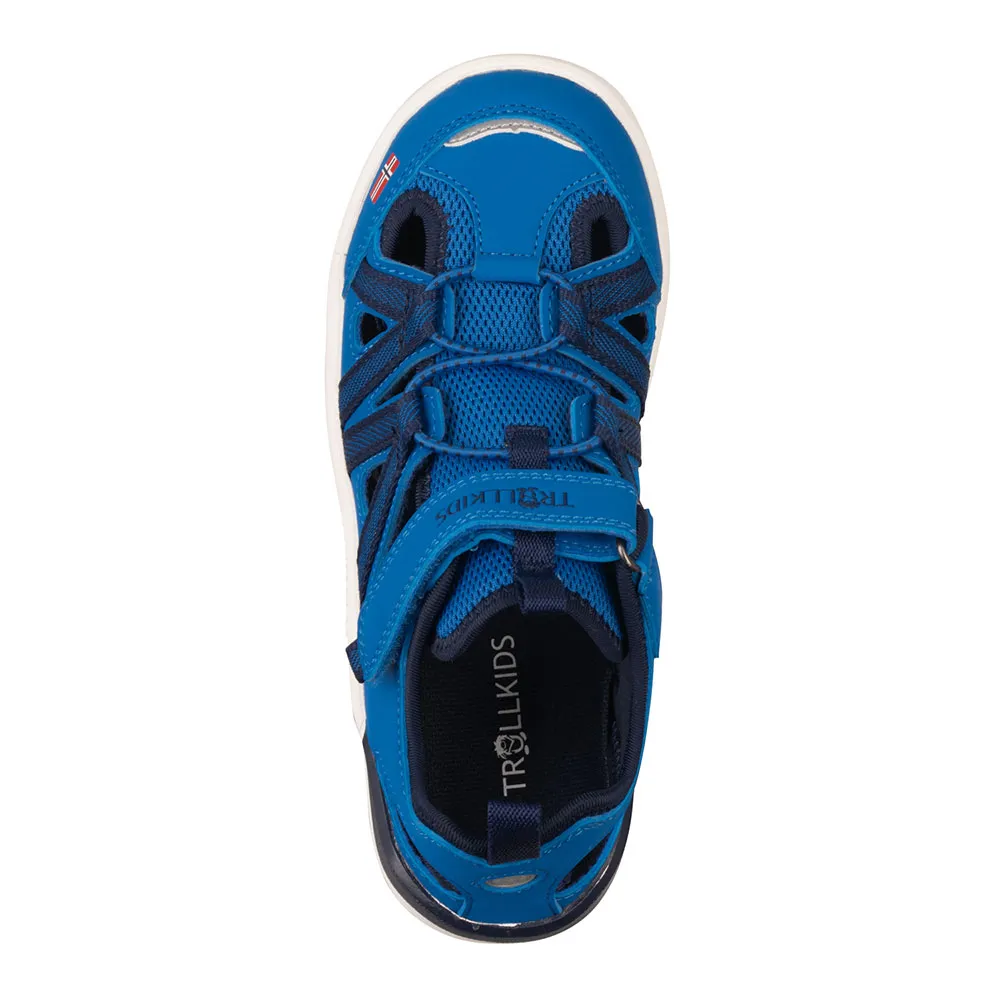 Trollkids Saltfjord Barefoot Sandalen, Alpine blue / dark indigo, EU 28 Trollkids Saltfjord Barefoot Sandalen, Alpine blue / dark indigo, EU 28